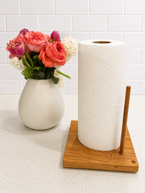 Handmade Magnetic Paper Towel Holder