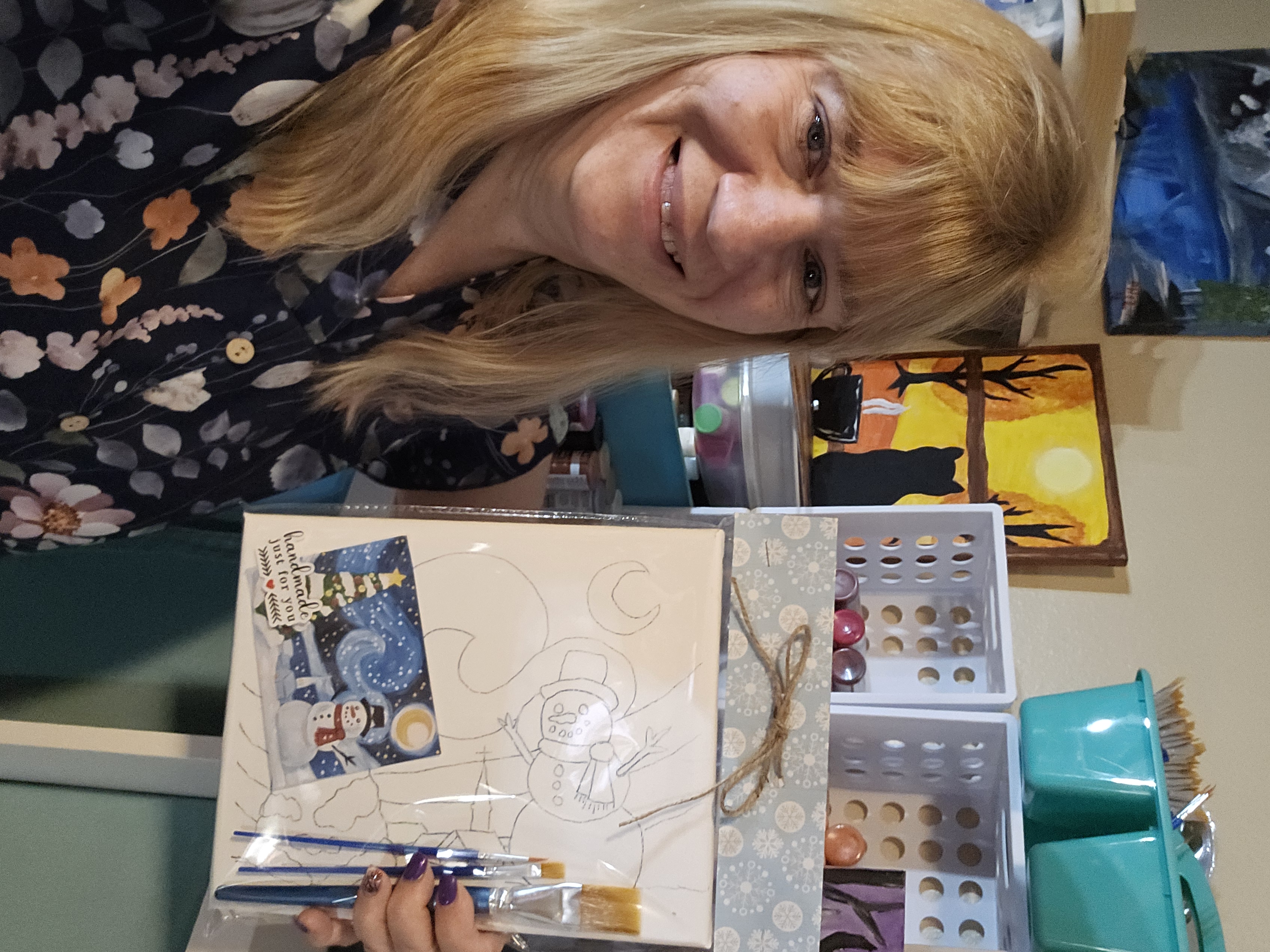 Marjorie Grilli, founder of Whimsical Art Co