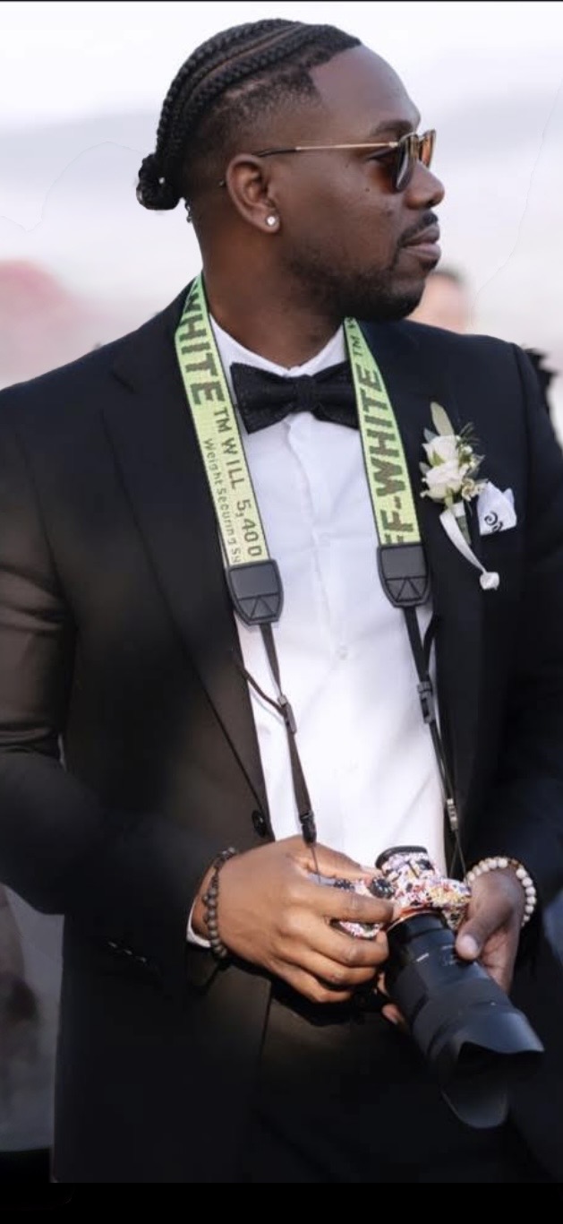 Calvin Collins Jr., founder of Vivid Perceptions LLC, portrait one