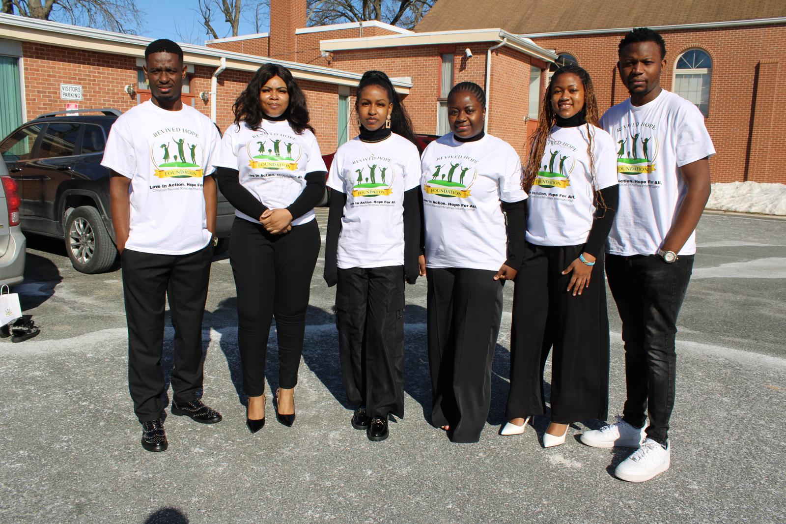 Students taking part in an educational program