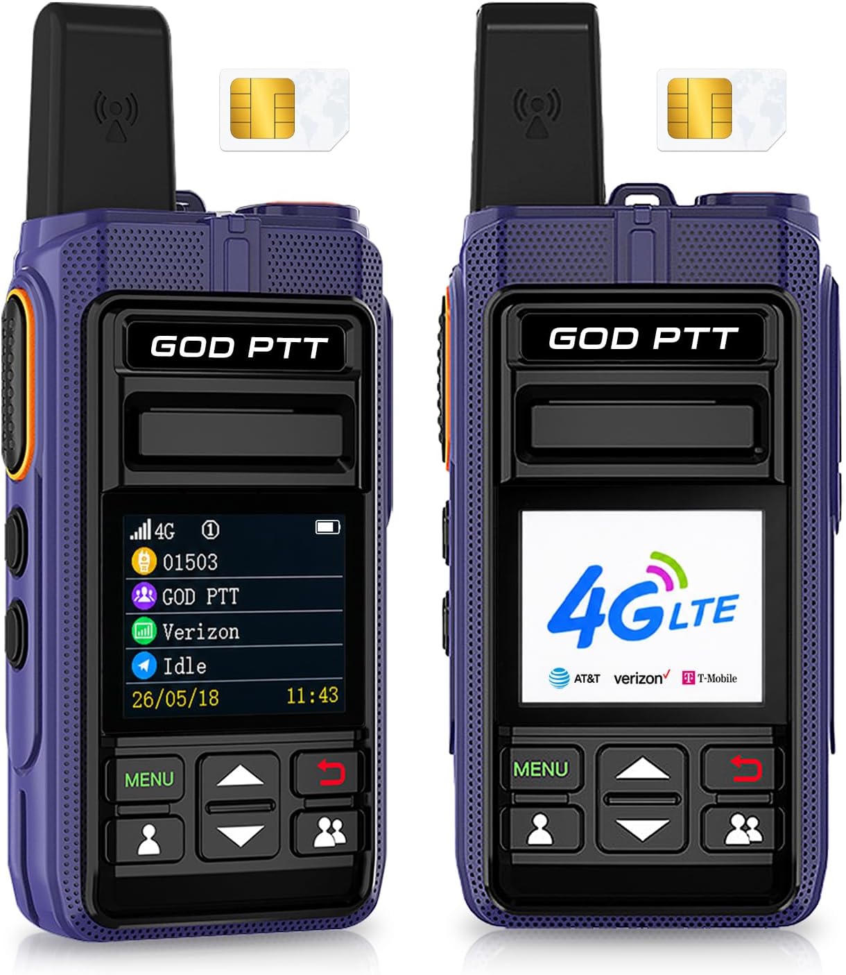 PoC push-to-talk over cellular radio 5