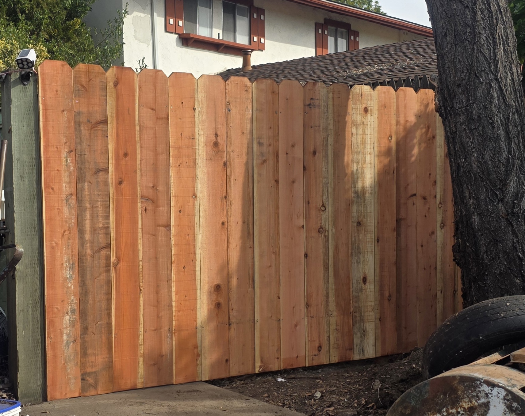 Fence Section Rebuild