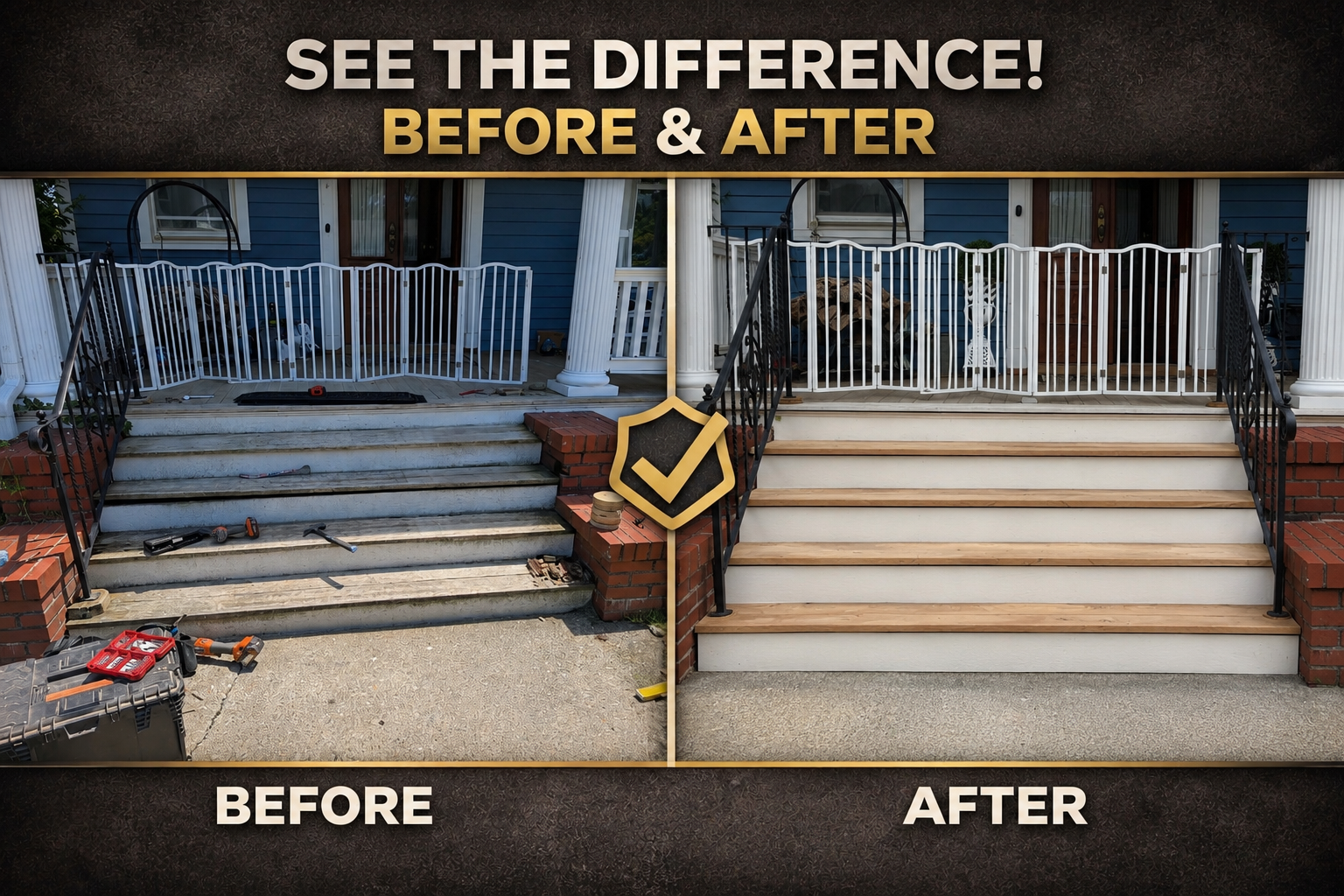 Exterior home improvement project in New Jersey