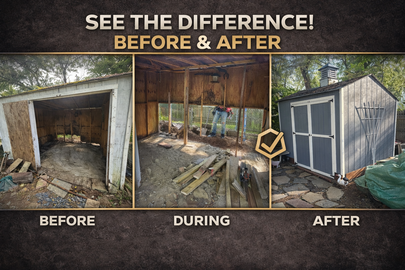 Completed Alyjestic handyman project in Warren County, NJ