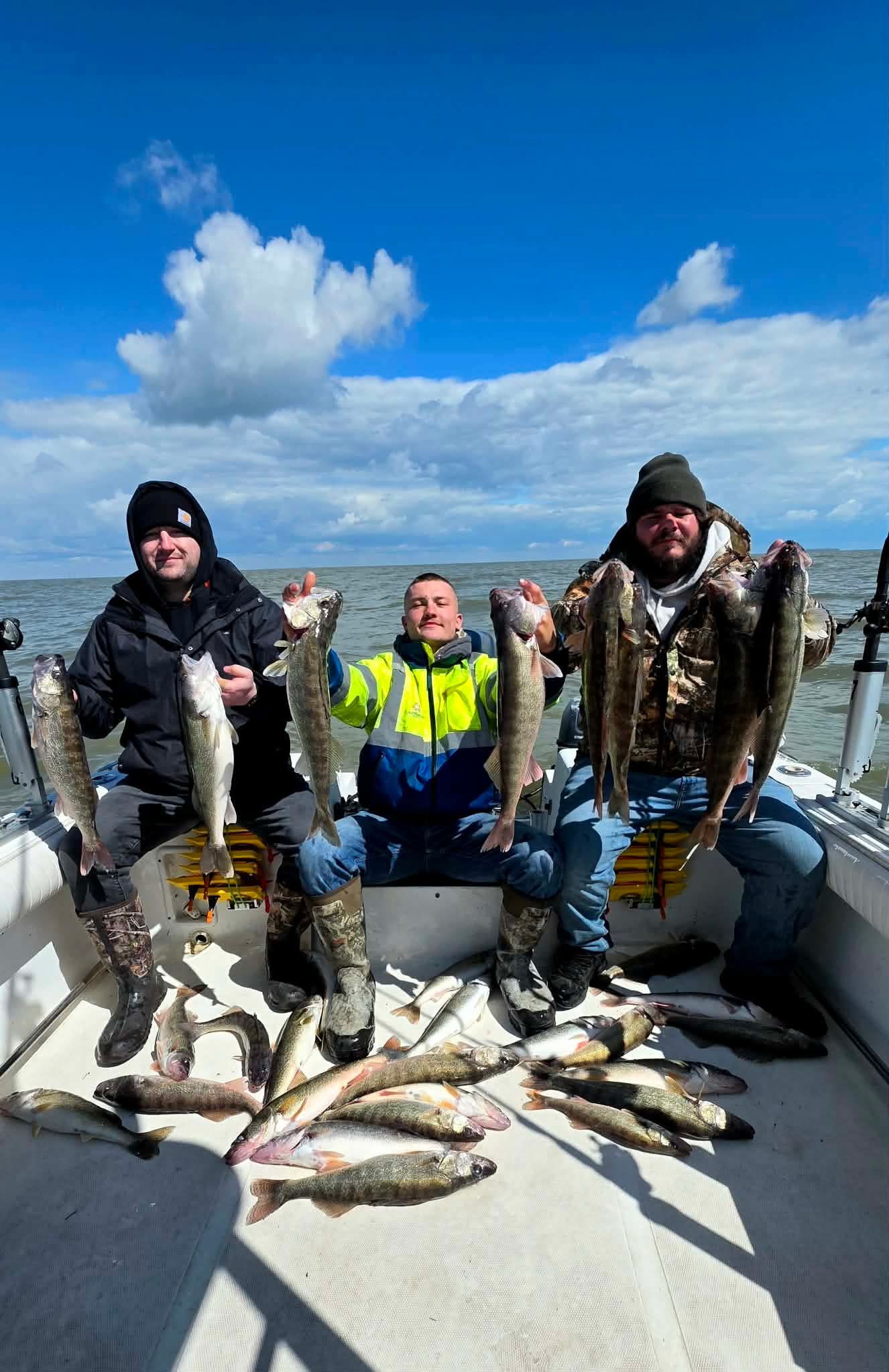Anglers on board a Boundless Outdoorz charter