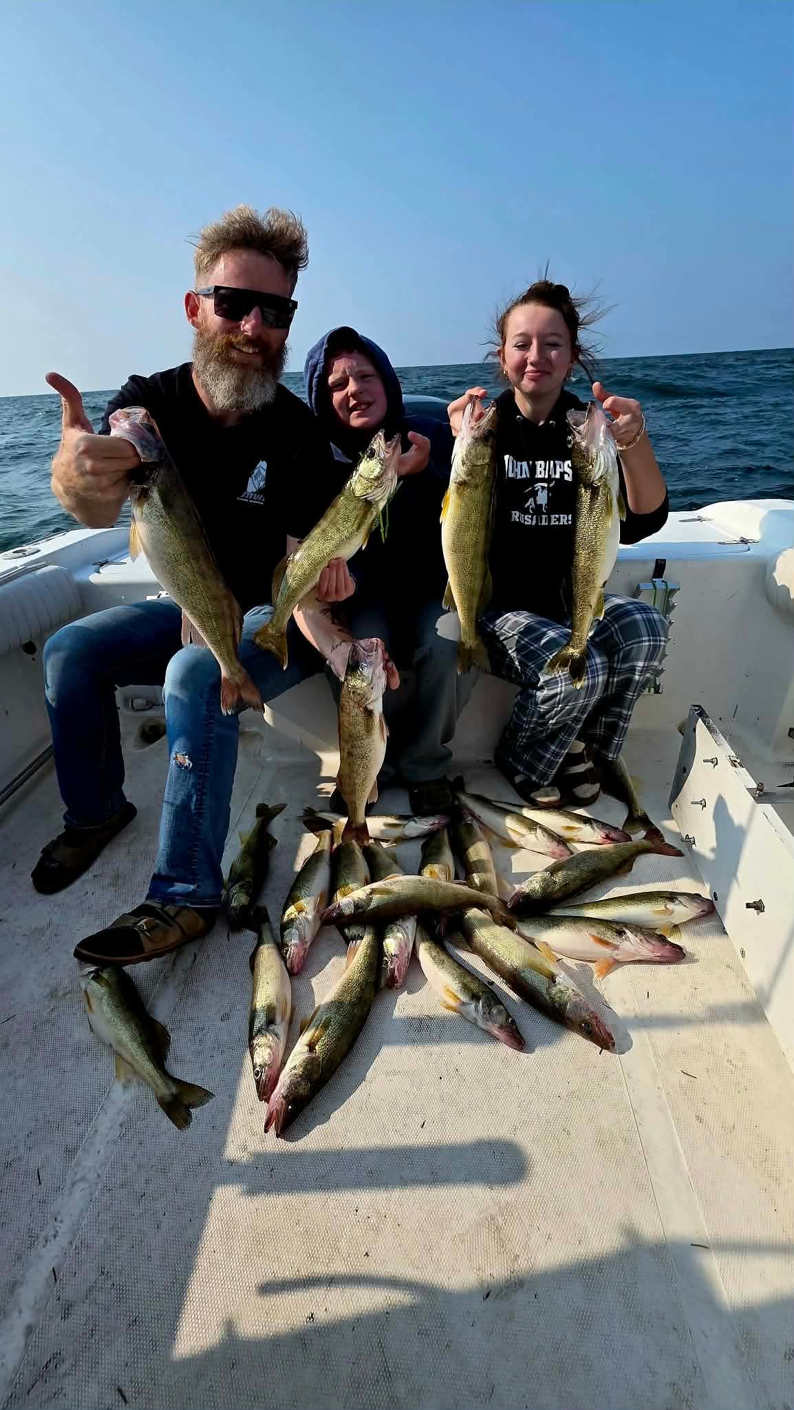 Boundless Outdoorz client experience on Lake Erie, photo 2