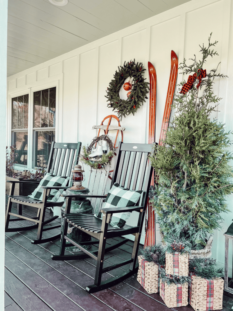 Decorated porch or patio 12