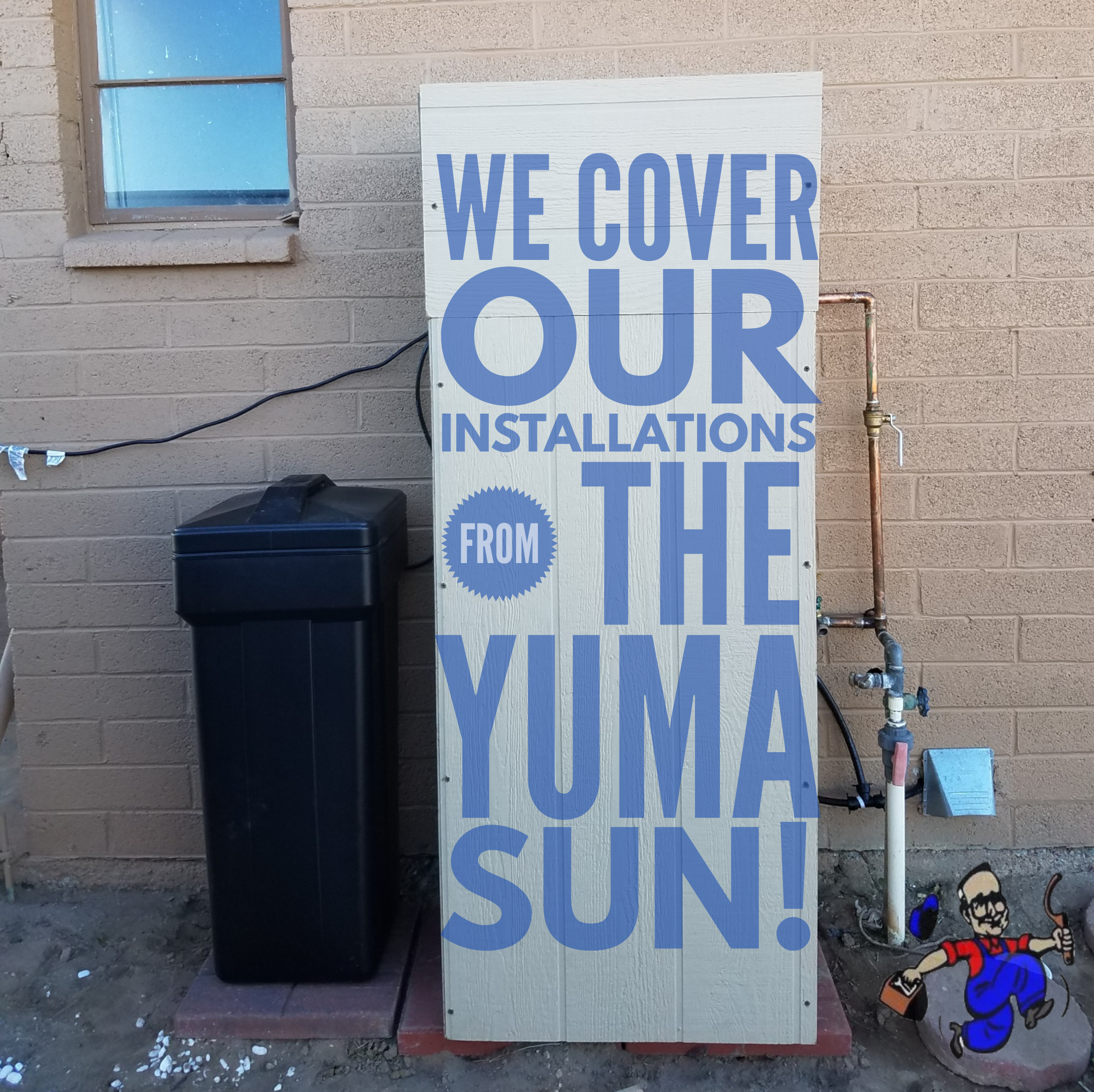 Water treatment system installed by C&M Water Systems in Yuma, example 5