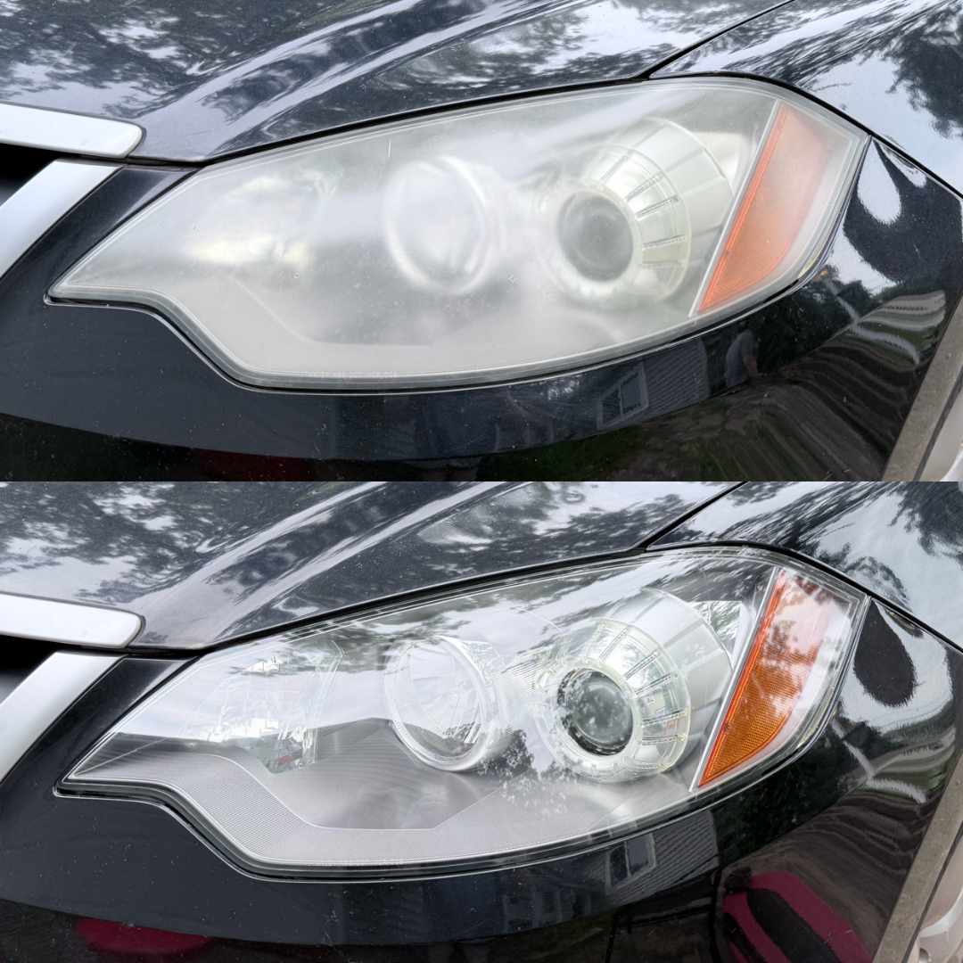 Headlight restoration result 1