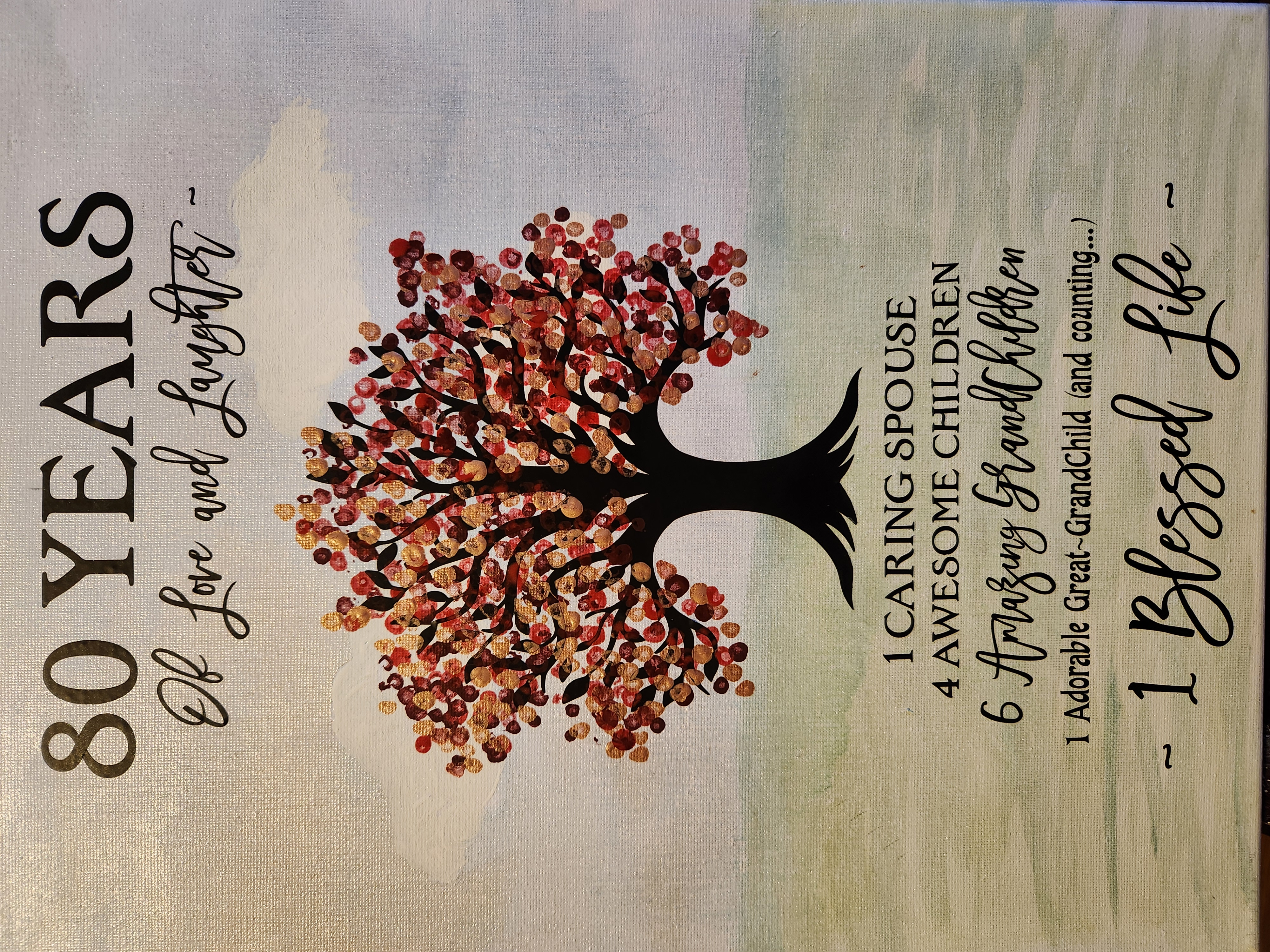 A hand-made custom creation from The Wee Gift Shoppe