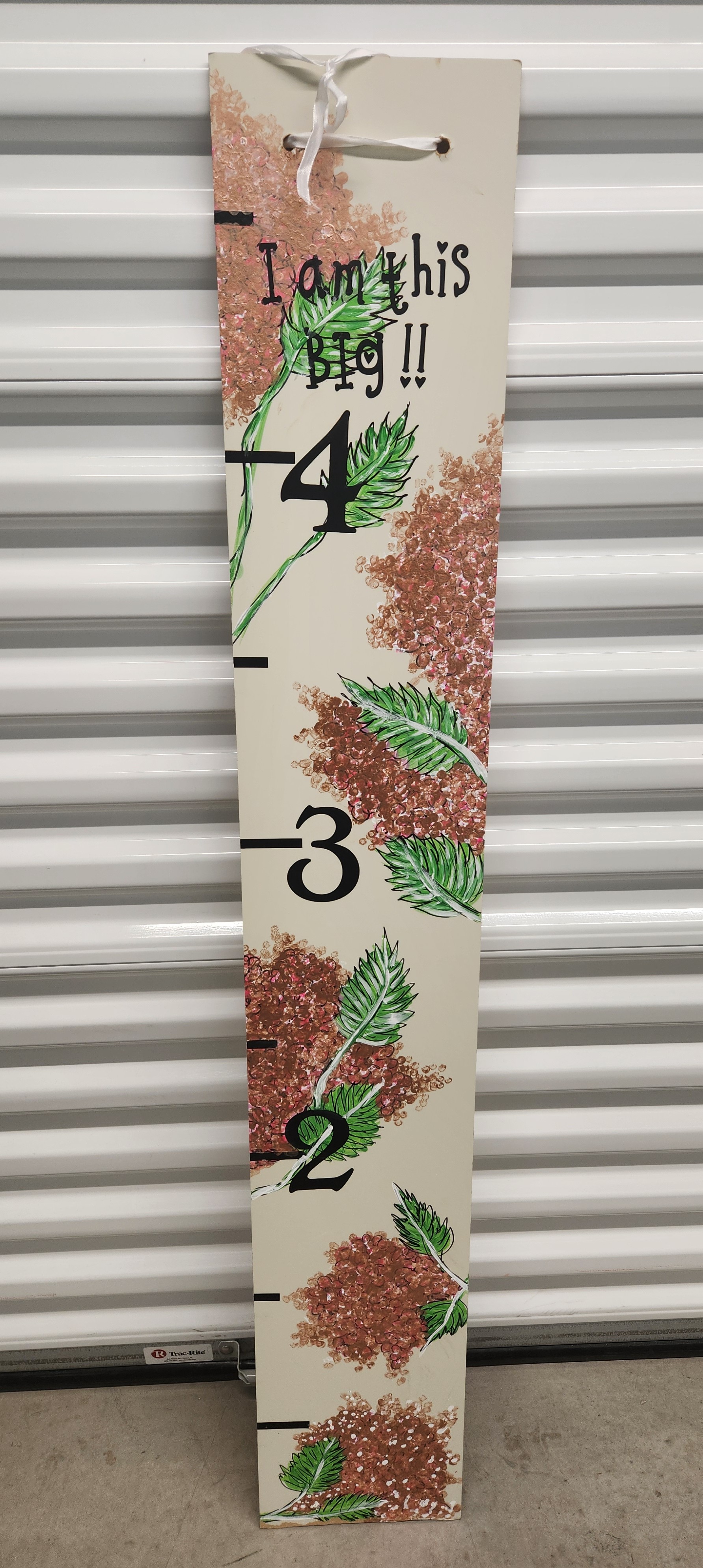 Hand-painted detail on a custom piece