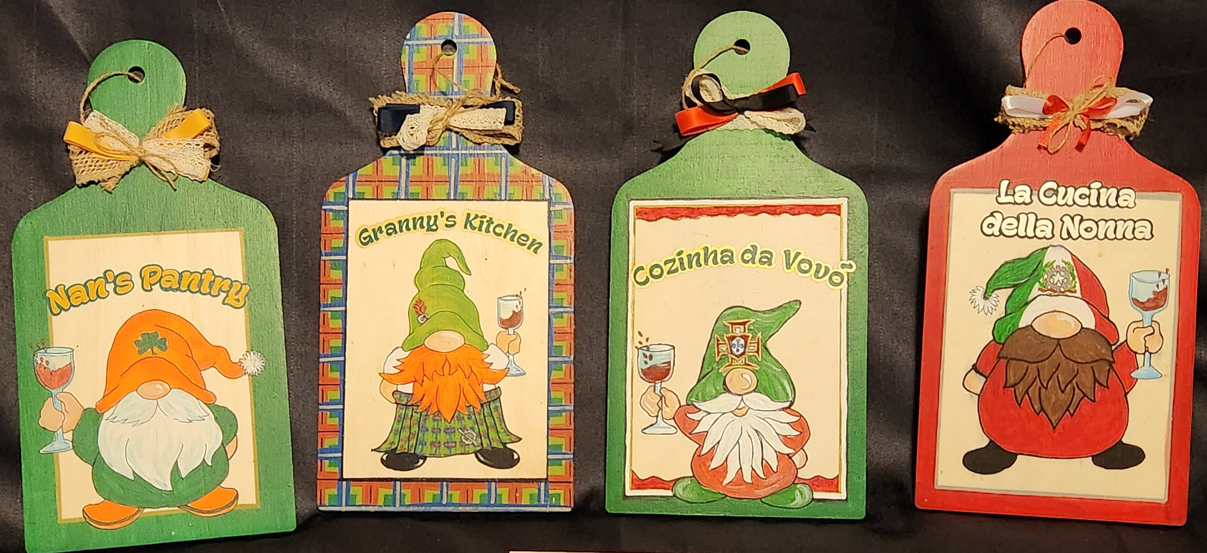 A hand-made custom creation from The Wee Gift Shoppe