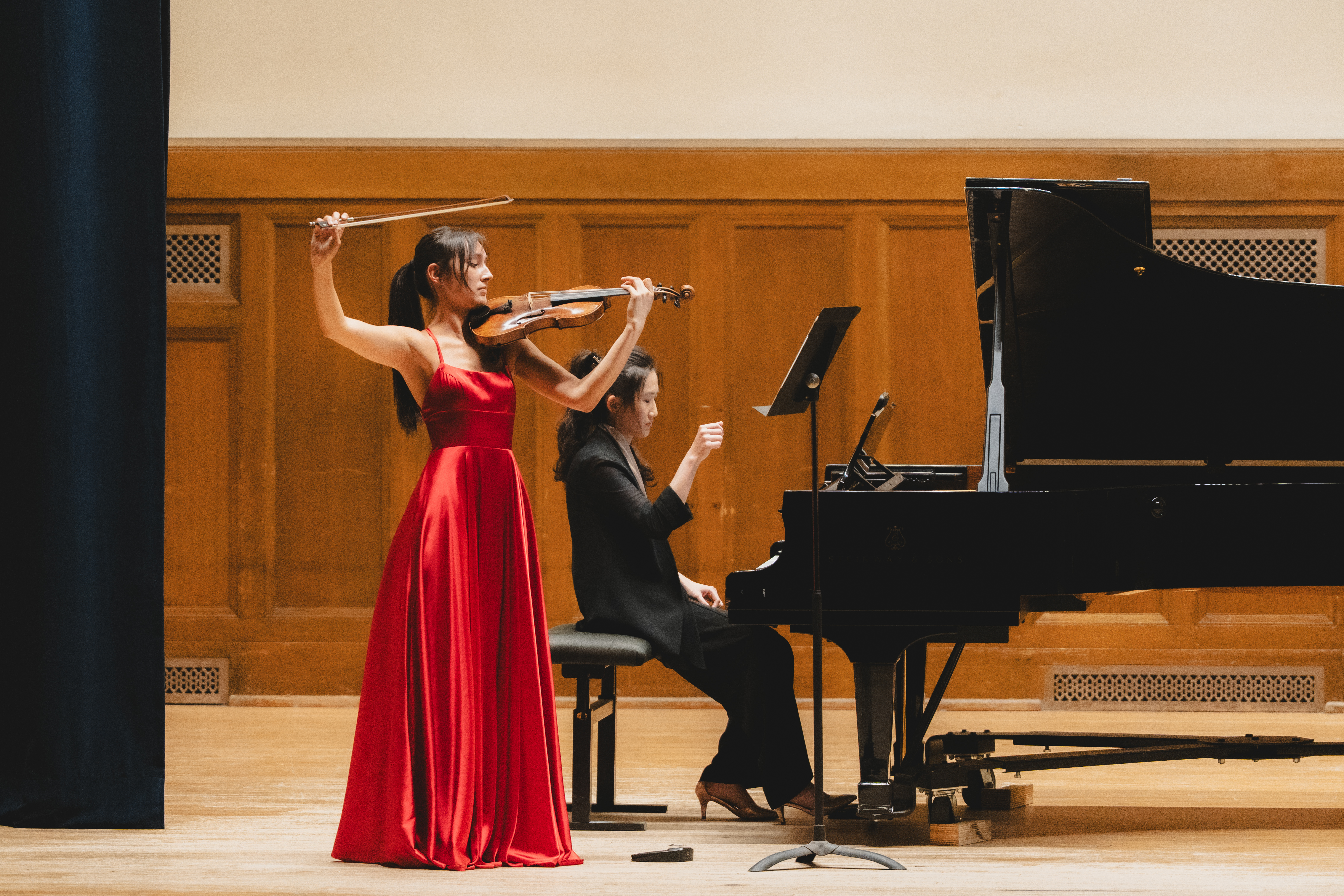 Maya Kilburn performing on stage