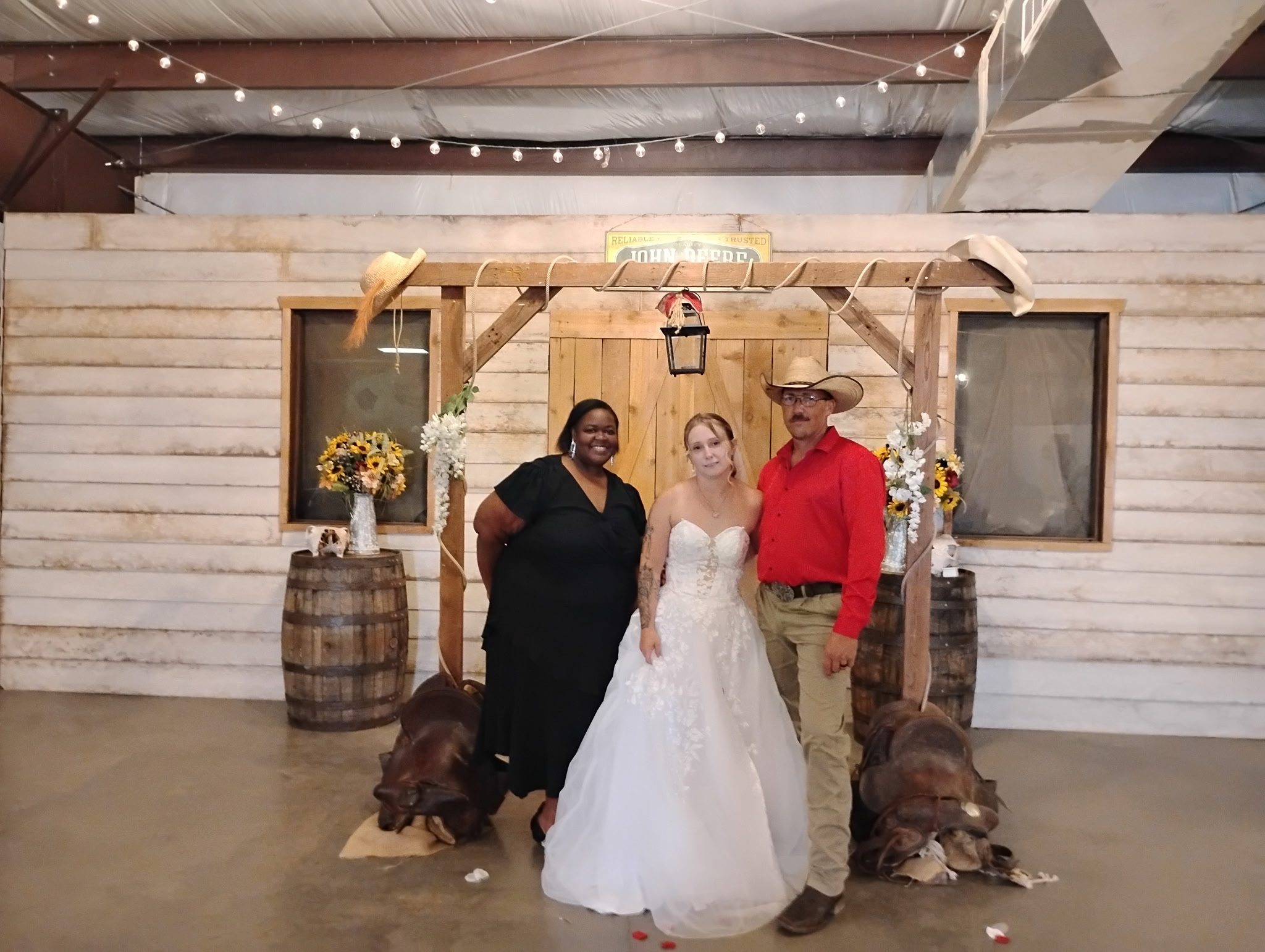 A luxury wedding detail from a Black Label celebration