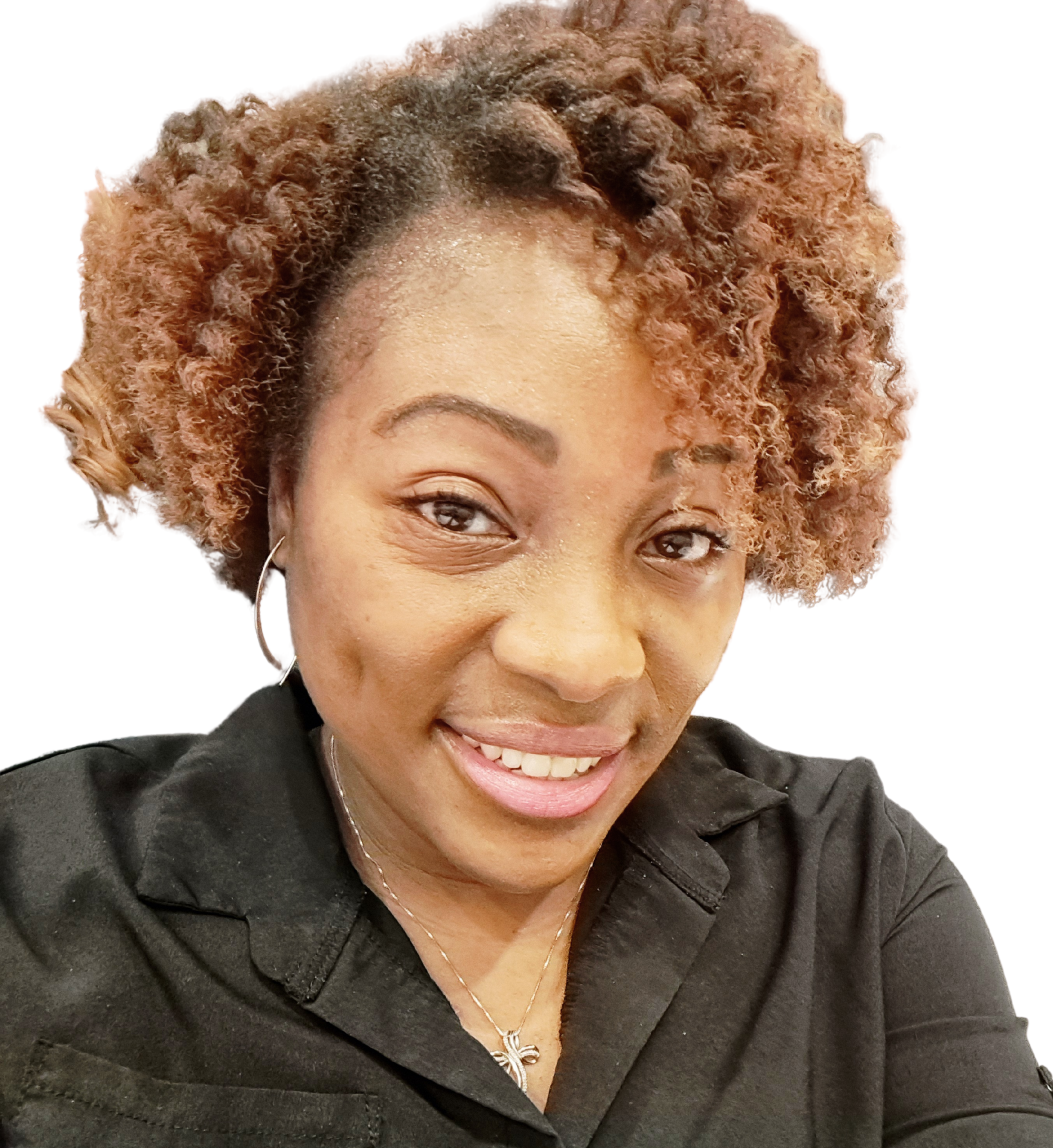 Meka Dorough smiling