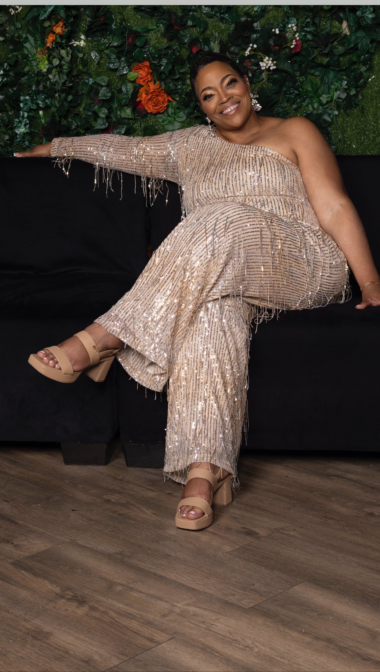 Donna Mitchell at a formal event