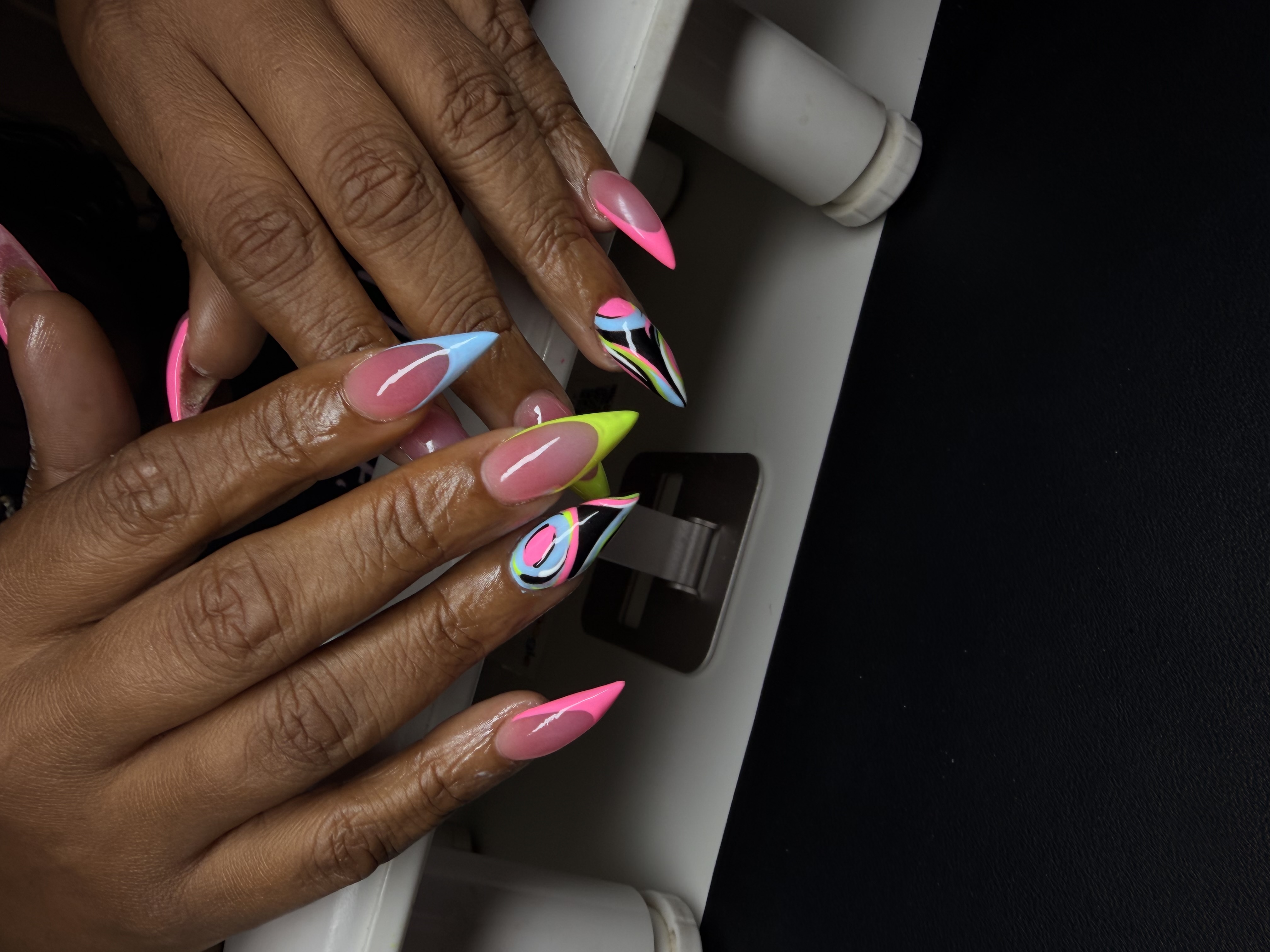 Nailed by AK acrylic nail art 8