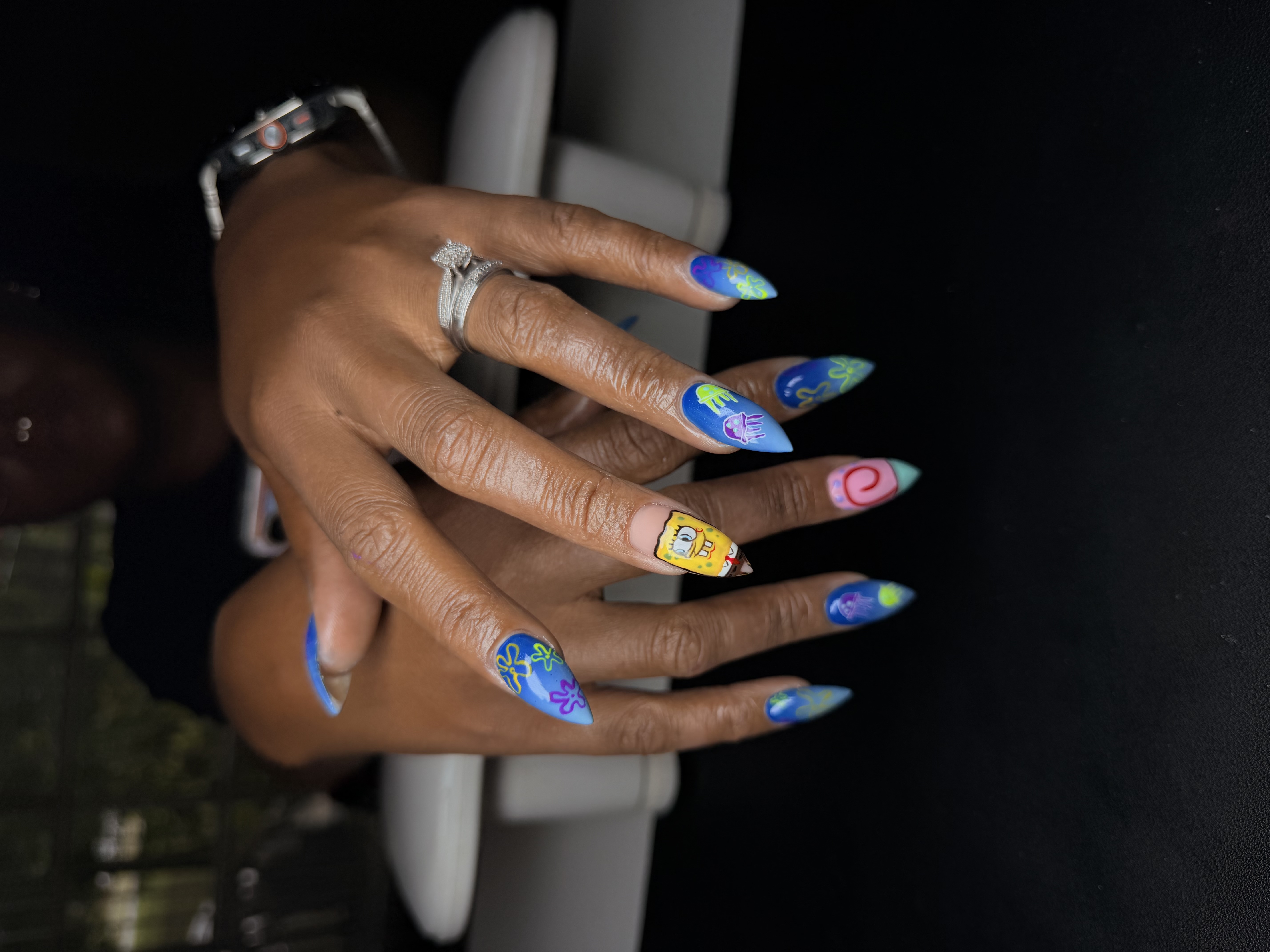 Nailed by AK acrylic nail art 7