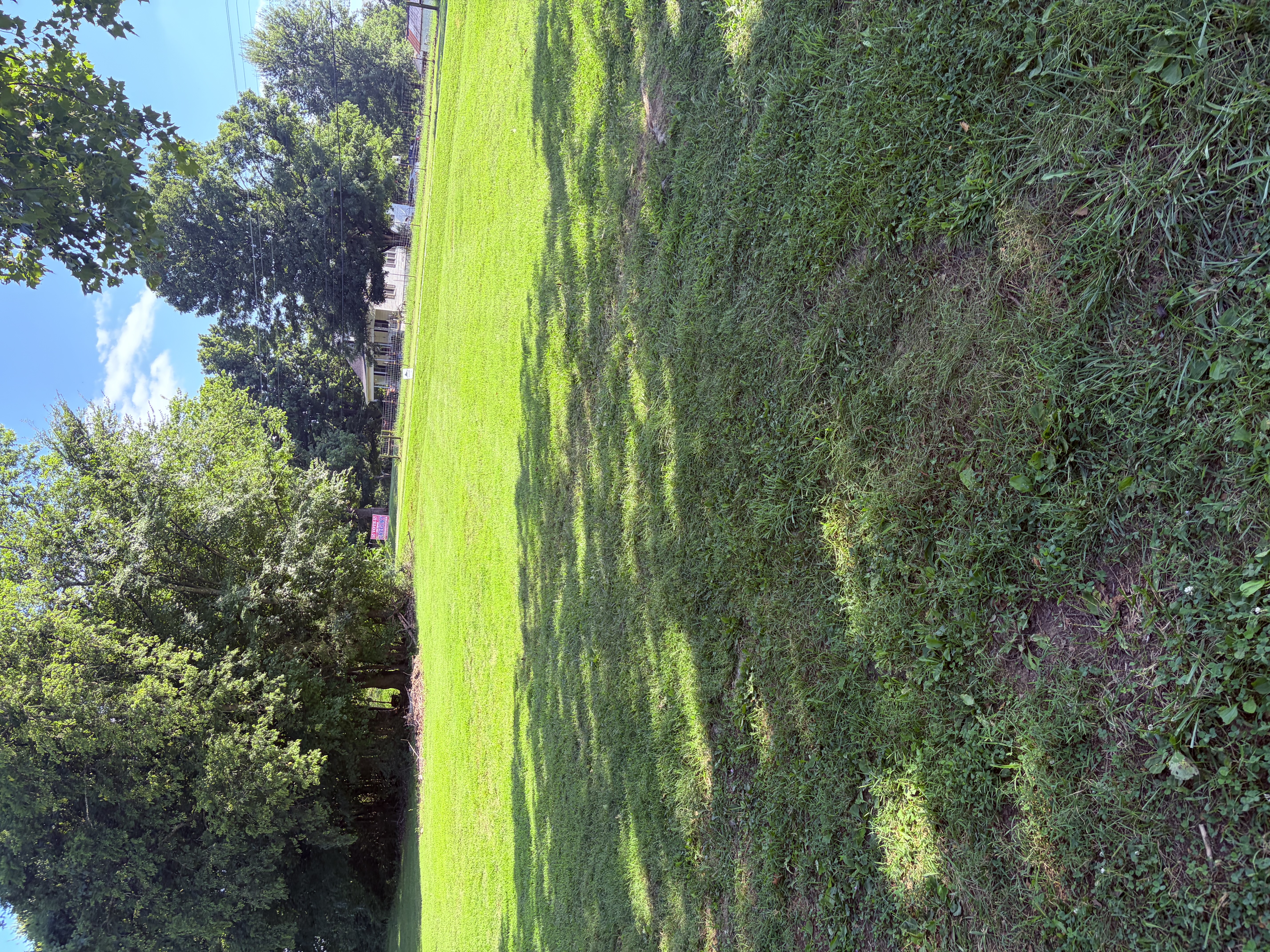 Landscaping and lawn maintenance work completed by EZ Lawncare
