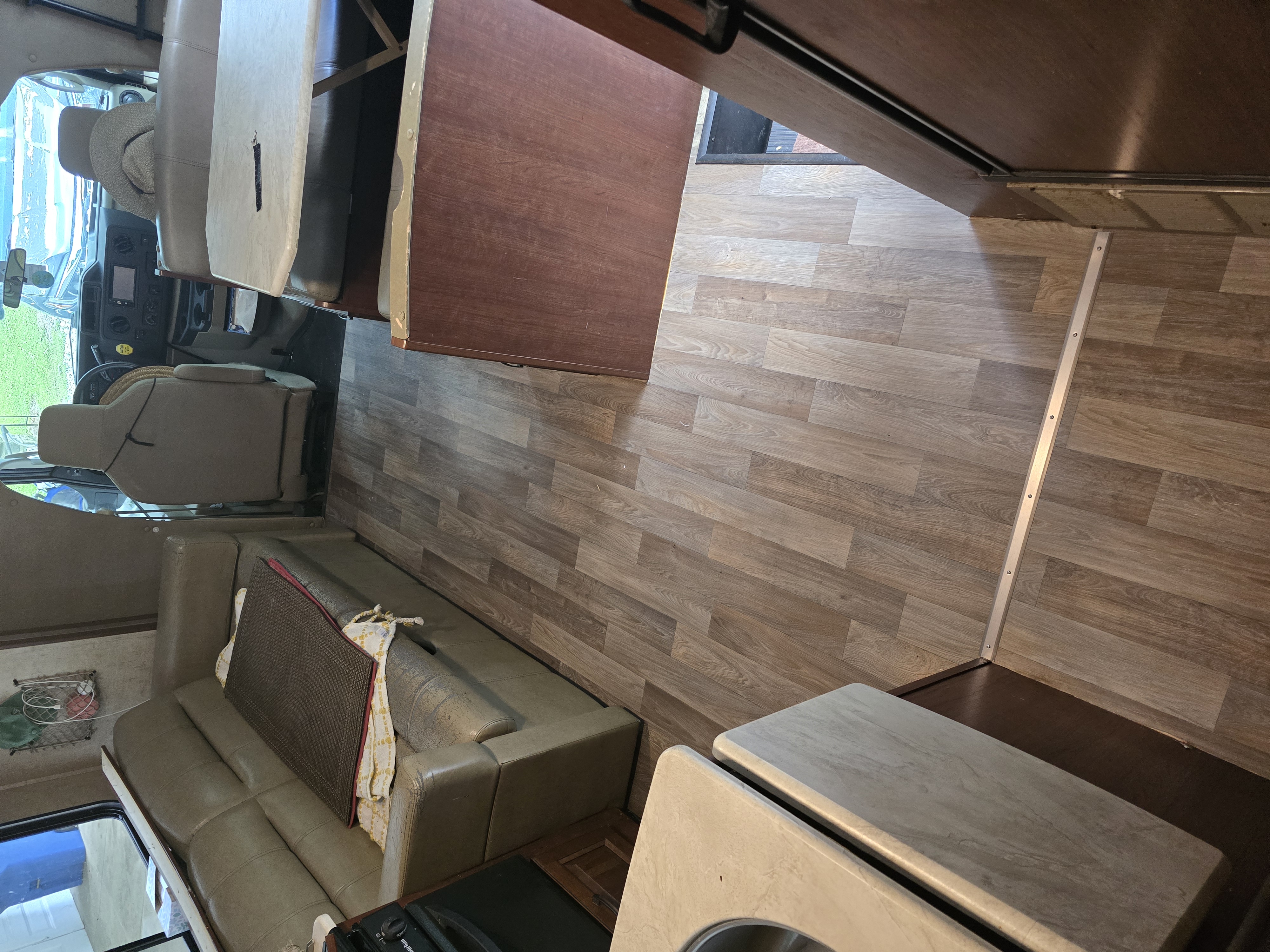 Interior upgrade with new windows and floors