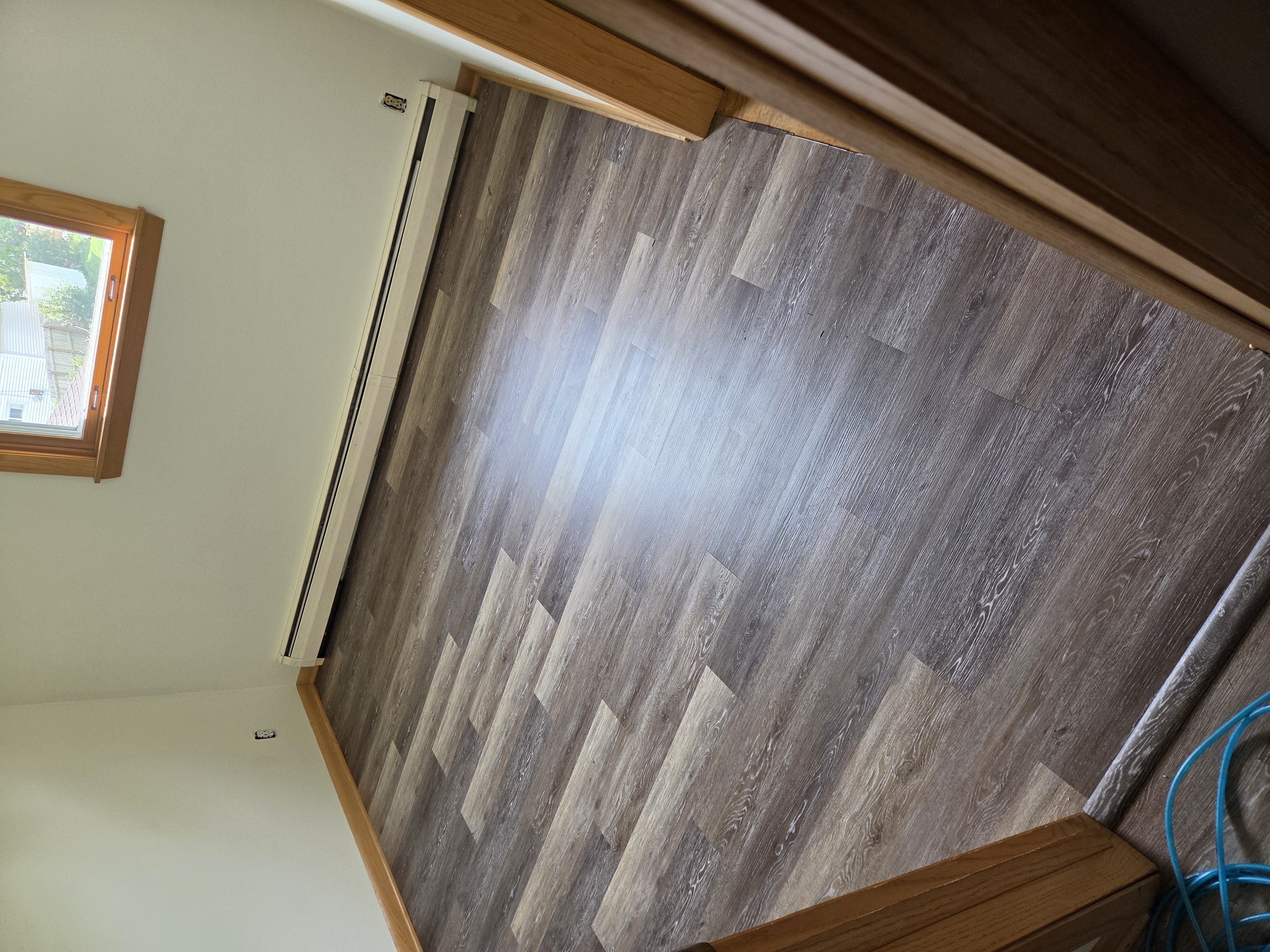 Craftsman detail on a completed remodel