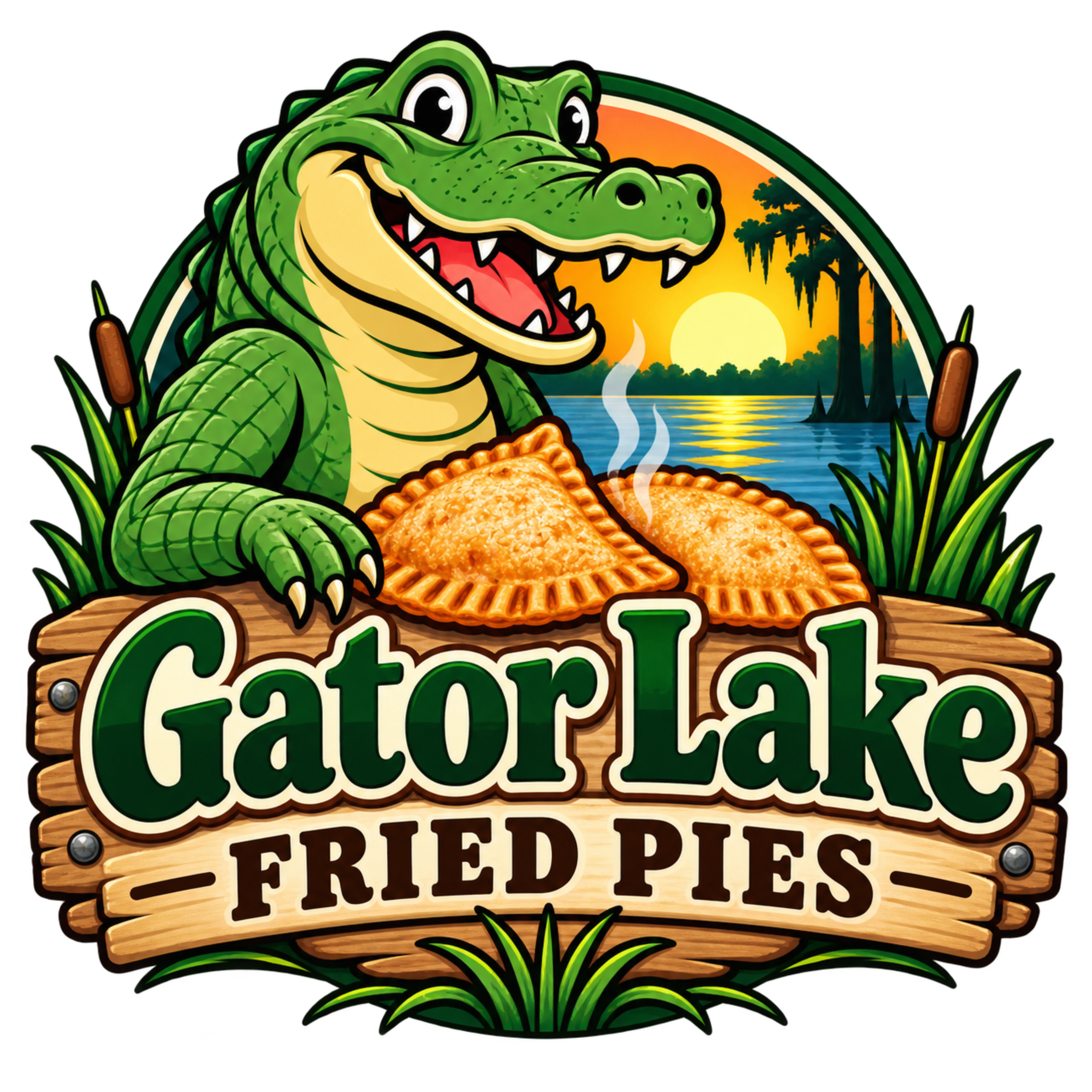 Gator Lake Fried Pies logo