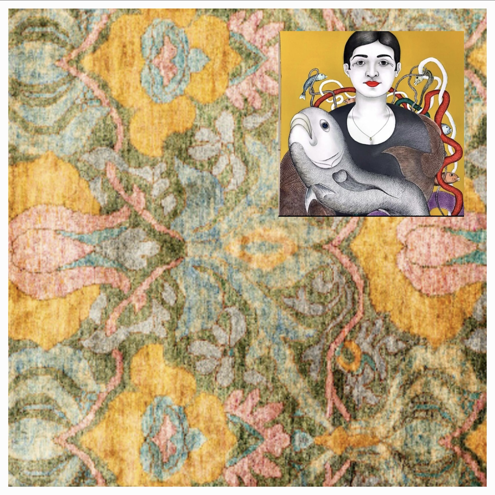 The small Giant — Curated Art & Rug Pairings