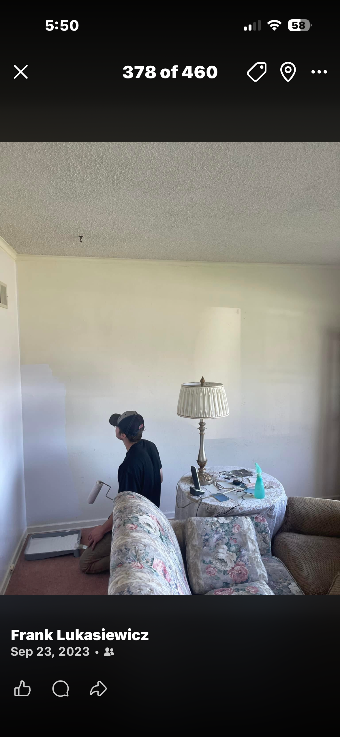 Drywall repair and finish