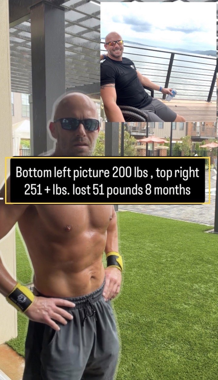 Client transformation result from the 90 day premium package