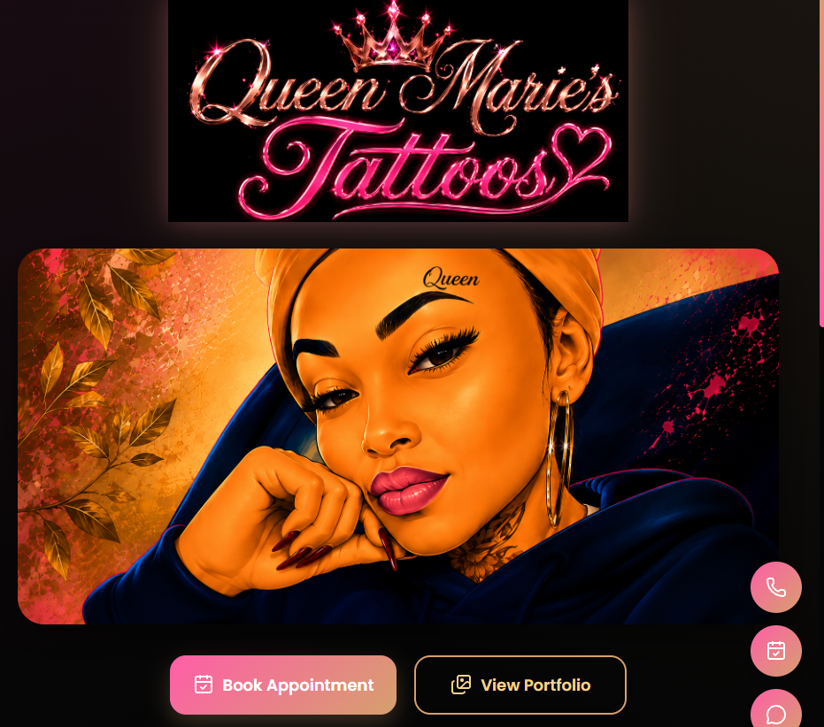 Queen Marie's Tattoos screenshot 1