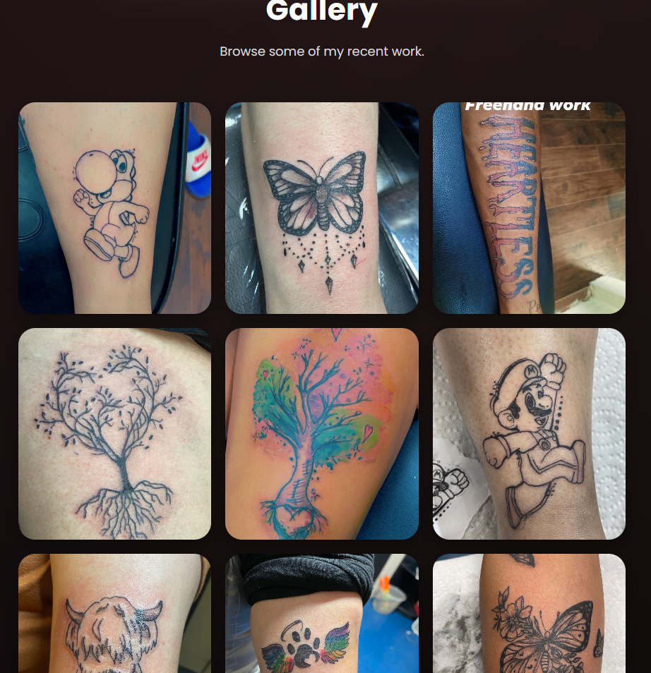 Queen Marie's Tattoos screenshot 2