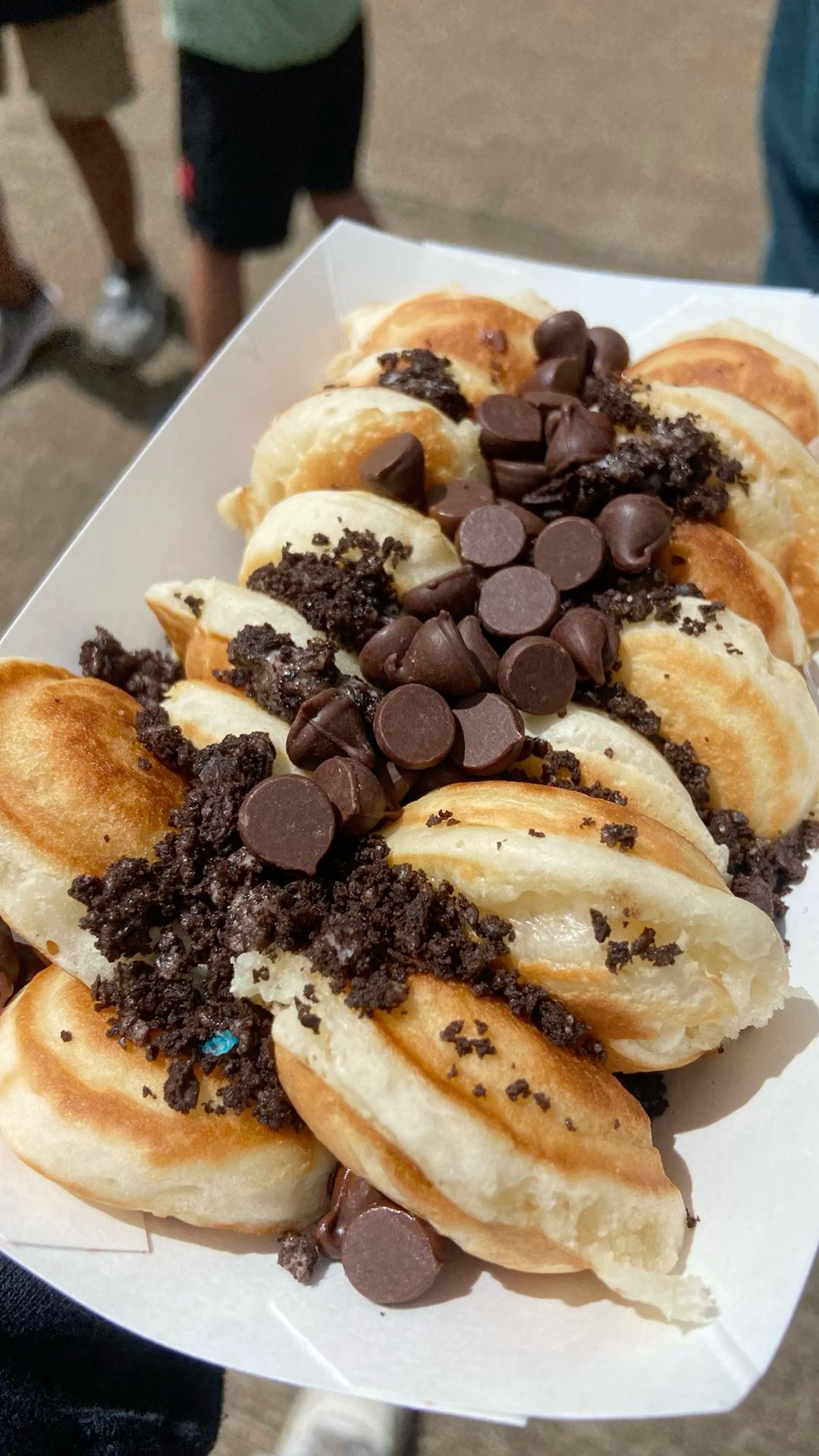 The Stack Social mini pancakes