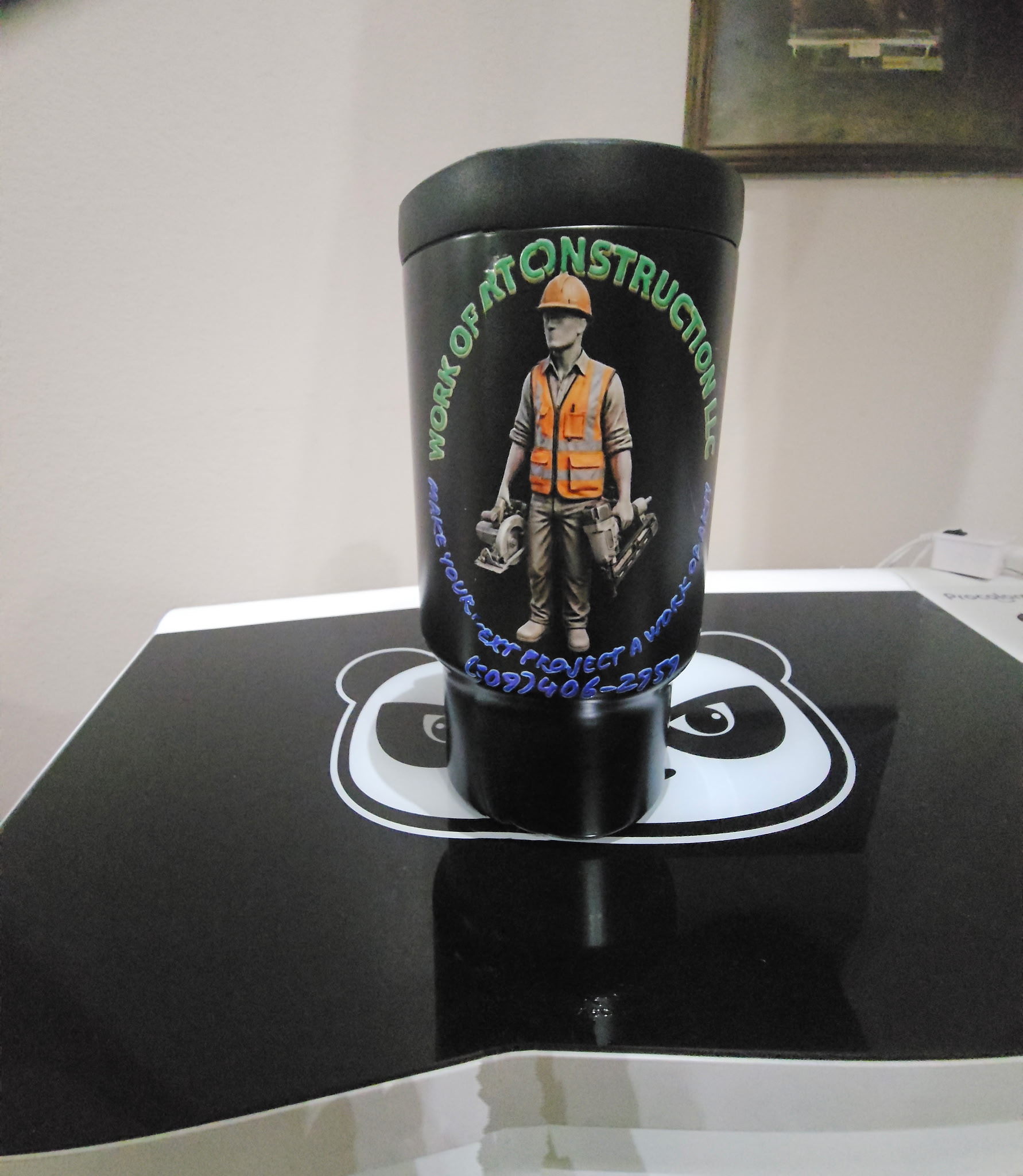 Custom Drinkware print project