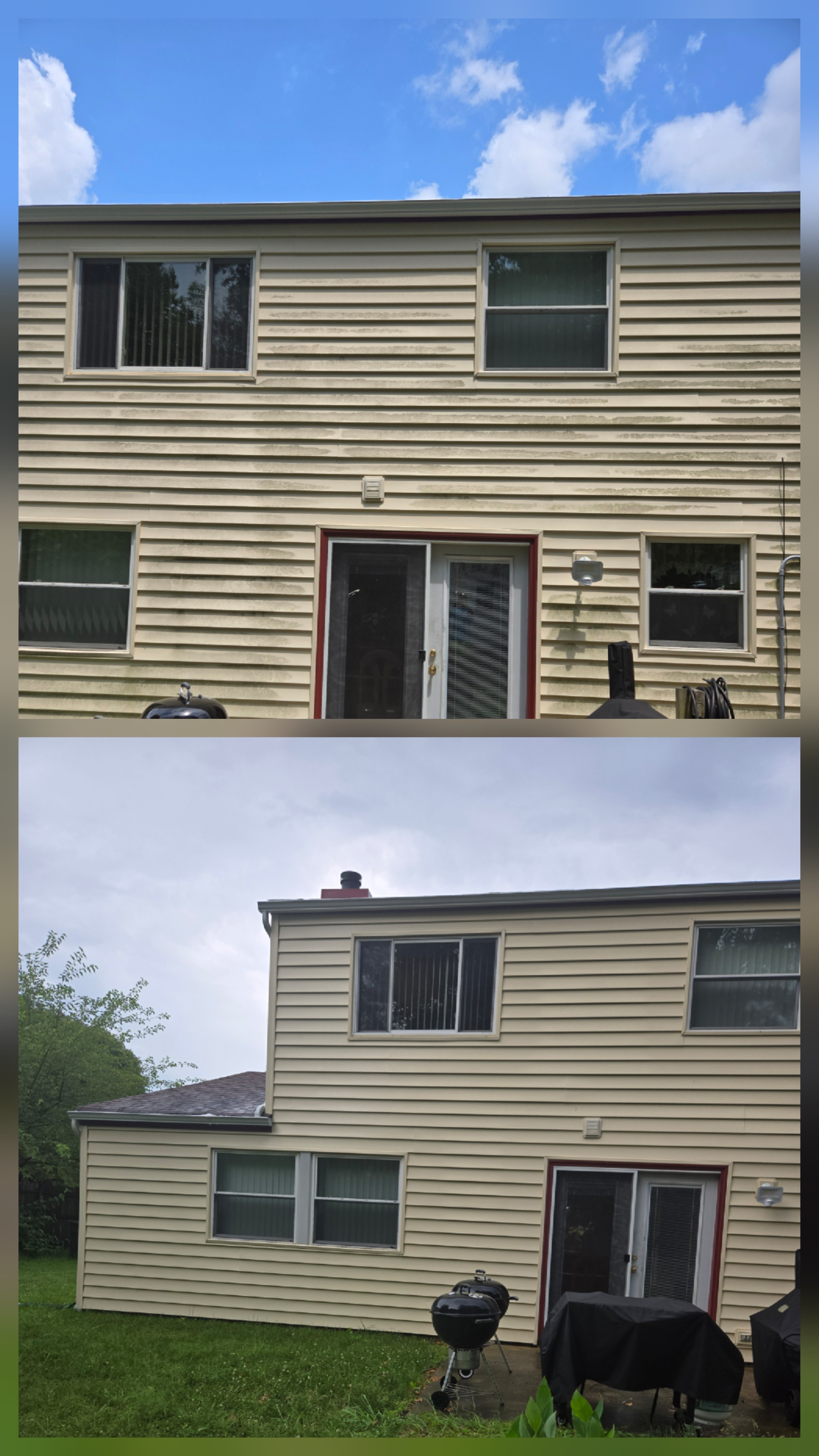 Ackk exterior home cleaning project 1