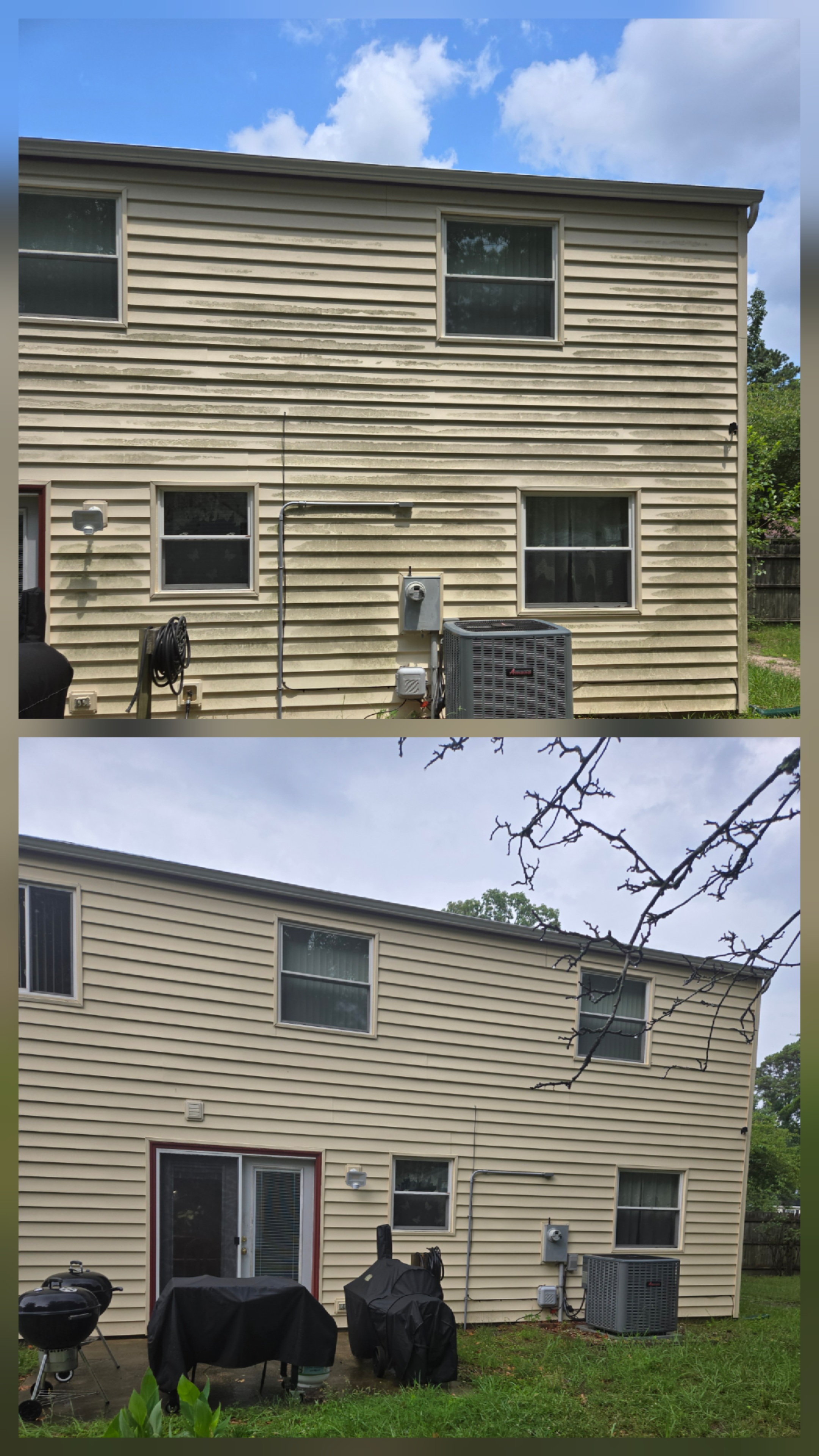 Ackk exterior cleaning job