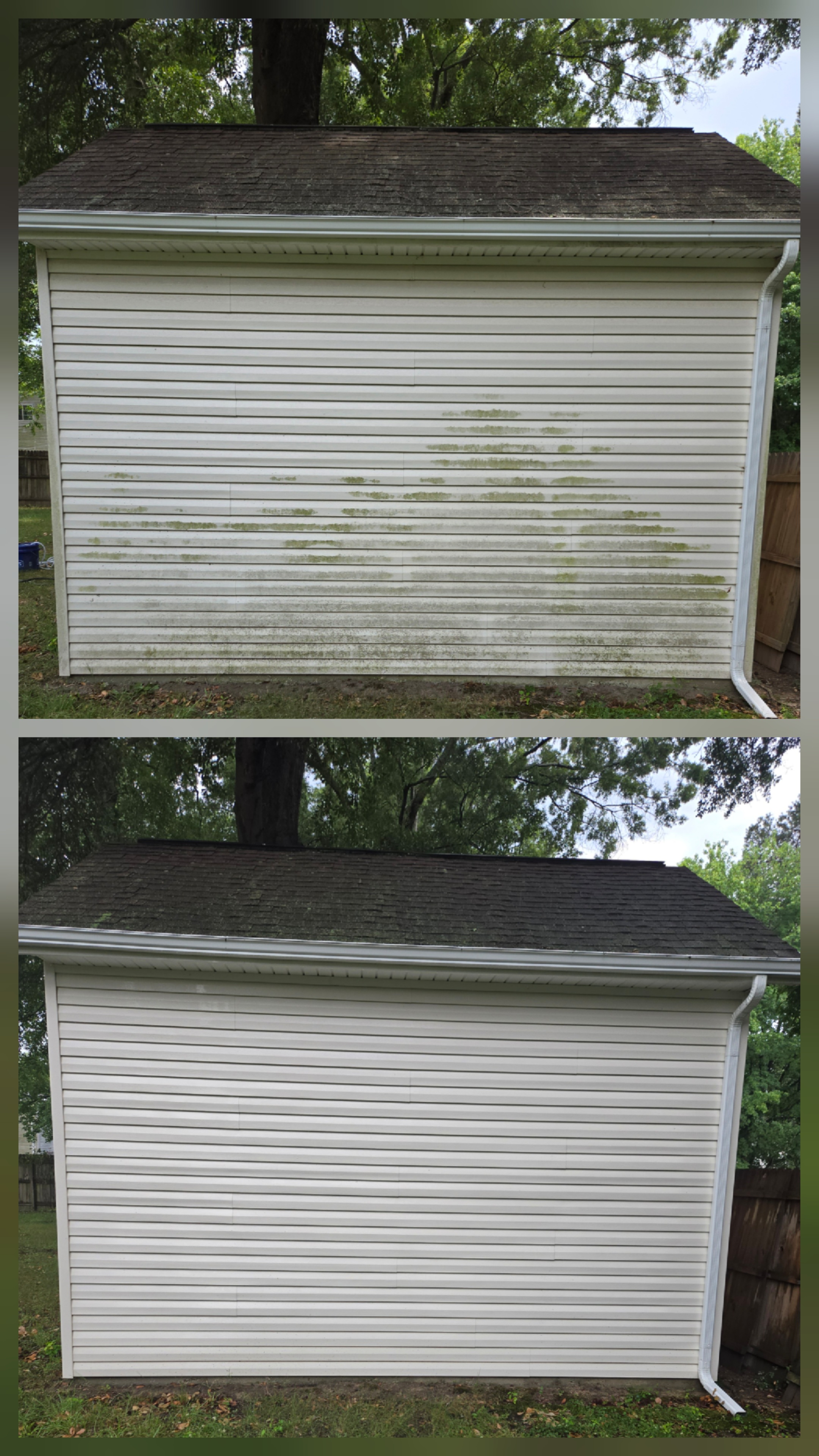 Ackk exterior home cleaning project 4